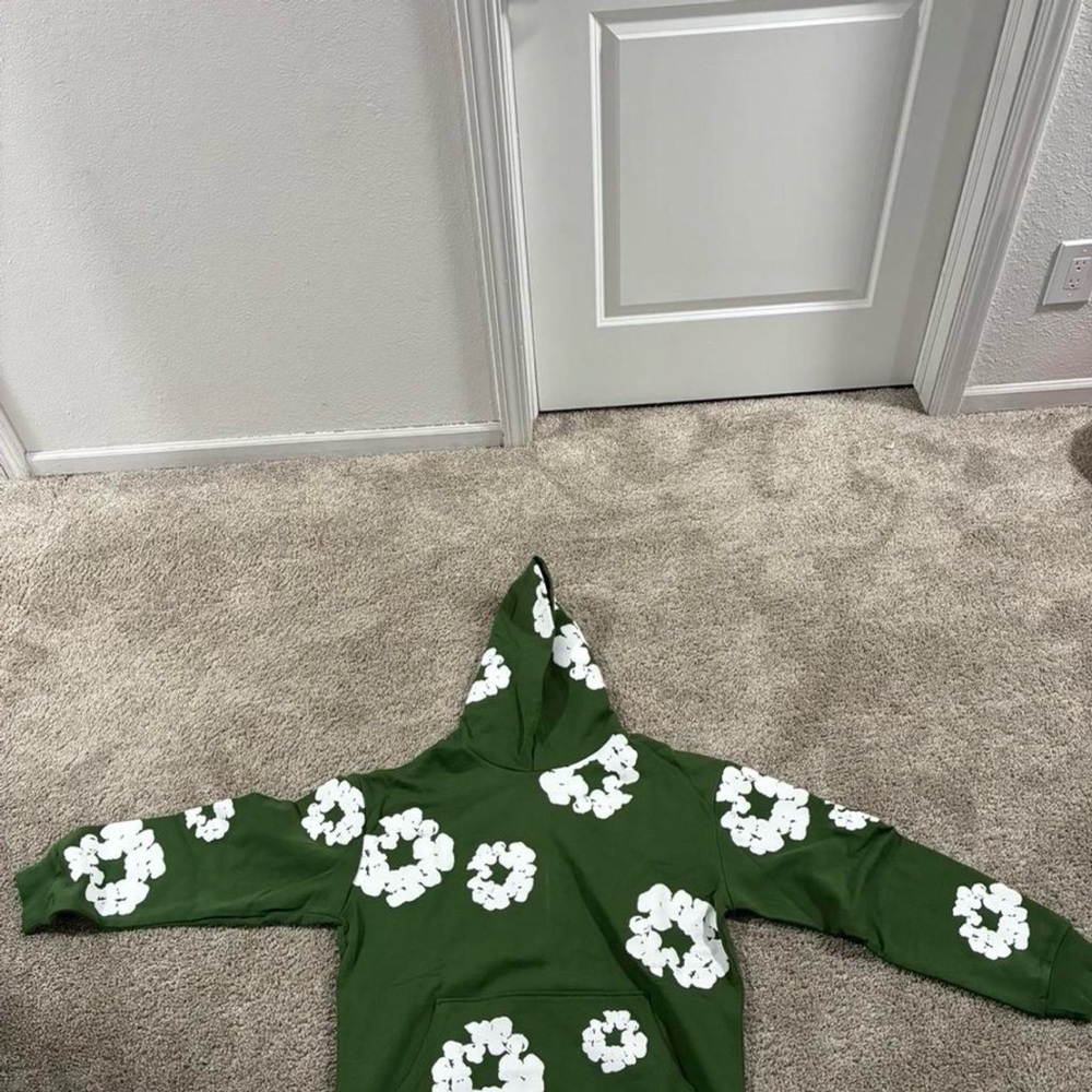 Denim Tear Green Hoodie